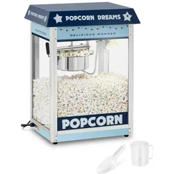 Royal Catering Popcornmaschine - 1600 W - 5 kg/h - blau -