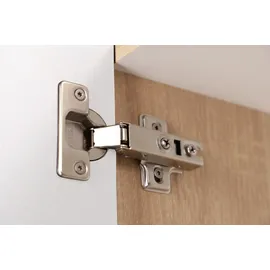 Respekta Küchenzeile Merle 150 cm Eiche Sägerau Weiß