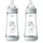 Chicco 2 Anti-Kolik-Flaschen PERFECT 5 à 300 ml, Doppelflasche mit mittlerem Durchfluss für 4 Monate + mit weichem Silikonsauger, Flasche ähnlich der Mutterbrust, Flasche für gemischte Ernährung