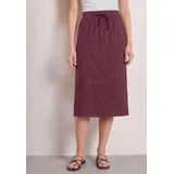 STREET ONE Midirock Damen Gemustert Rosa 40
