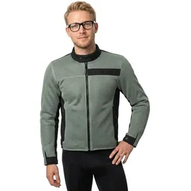 Dainese Lisbona Air Motorrad Textiljacke Dunkelgrün/Schwarz 56
