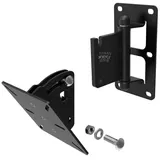 intusonic VESA75-100PRO-B Lautsprecherhalterung schwarz