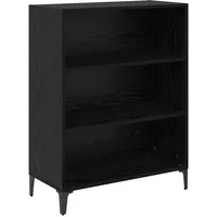 VidaXL Sideboard Schwarz Eichen-Optik 32,5 x 69,5 x 90