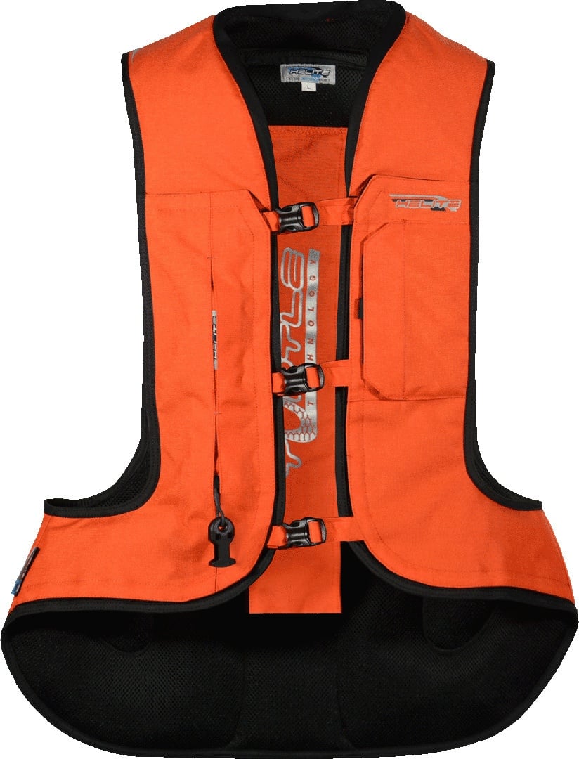 Helite Turtle 2.0 Airbag Vest, oranje, L Voorman