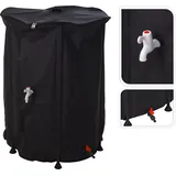 Koopmann International Bausatz für Regentonnen Lifetime dw9200220 80 x 100 cm 500 L - Schwarz