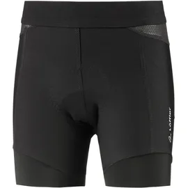 Löffler Damen Bike Light Hotbond Radhose kurz (Größe XL, schwarz