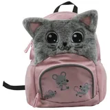 Donau Elektronik PBs Kinderrucksack Katze Plüsch 9004546533047 DONAU