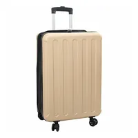 VidaXL "vidaXL Klappbarer Koffer Hartschale 24\" Champagner 43x27x66 cm