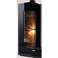 Höltkemeyer Vitrine »Happy«, Standvitrine, Höhe 146 cm schwarz