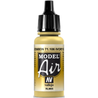 Vallejo Model Air Acrylfarbe, 17 ml Yellow Lazure Rlm