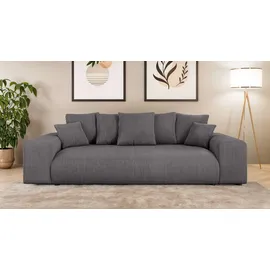 Home Affaire Big-Sofa Polyester 3-Sitzer Grau