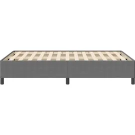 vidaXL Boxspringbett 160 x 200 cm Hellgrau