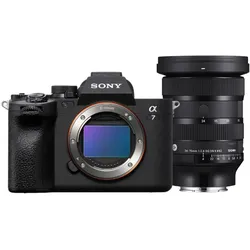 Sony A7 mark IV + SIGMA 24-70mm F2.8 DG DN II Art Sony E-mount | ✔️ Kostenloser Sony NP-FZ100 Akku