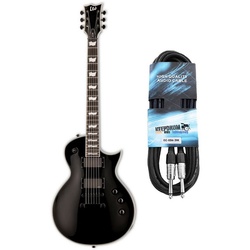 ESP-LTD-Gitarren E-Gitarre »ESP LTD EC-401BK E-Gitarre Schwarz mit Kabel«