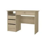 Sconto Büroschreibtisch Finow ¦ holzfarben ¦ Maße (cm): B: 109,3 H: 75,6 T: 48.5