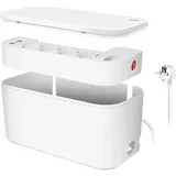 Logilink Kabelbox 5-fach Weiß 1 St.