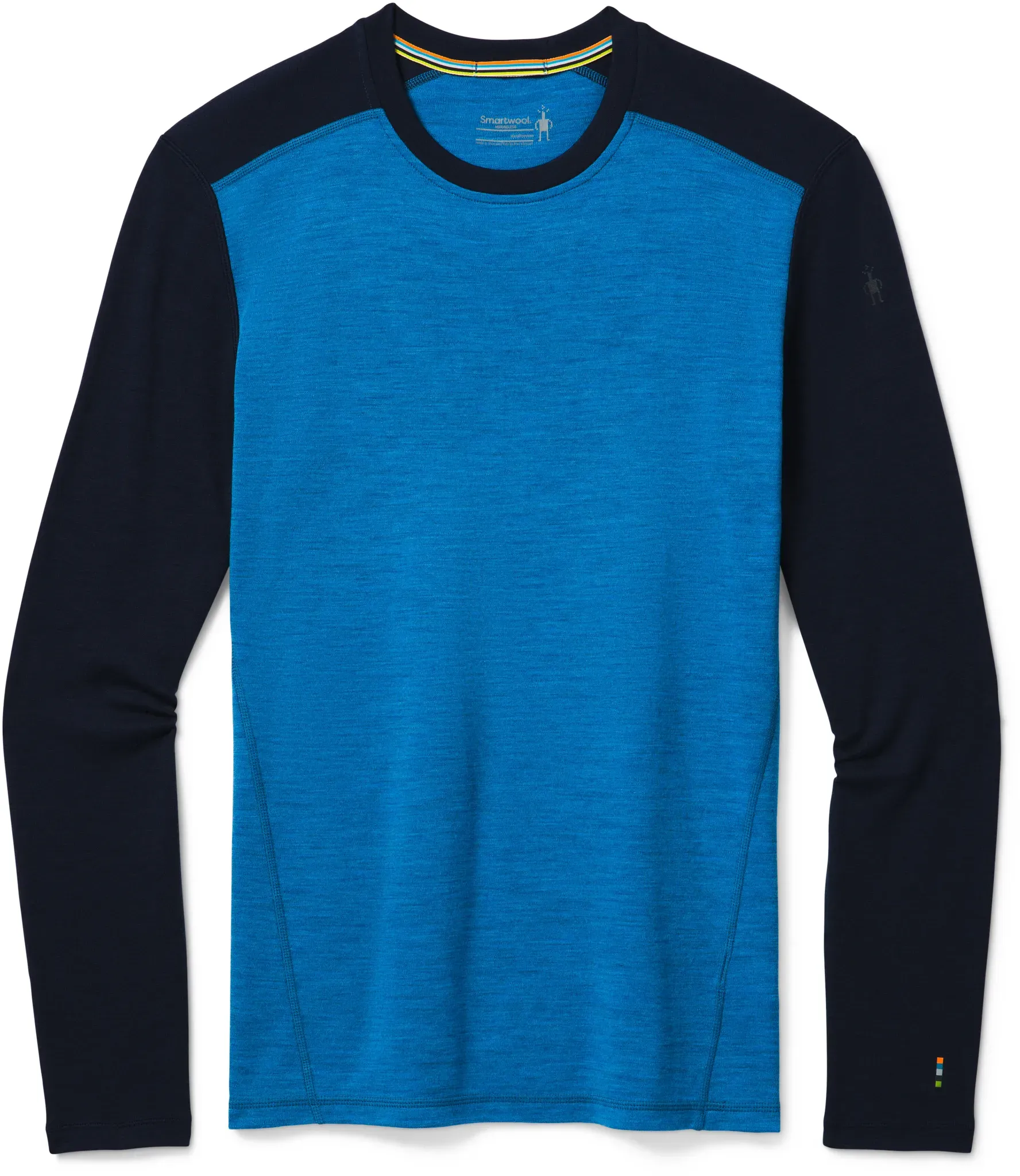 Herren T-Shirt Smartwool  M Merino 250 Baselayer Crew Boxed S - Blau