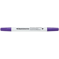 buttinette Stoffmarkierstift, selbstlöschend, Farbe: lila, Inhalt: 1 Stück