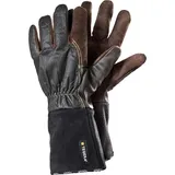 Tegera 132a, braun/schwarz, Gr. 9