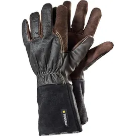 Tegera 132a, braun/schwarz, Gr. 9