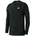Langarmshirt Herren 010 black/white XL