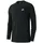 Nike Sportswear Langarmshirt Herren 010 - black/white XL
