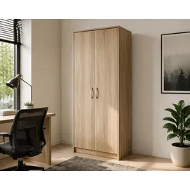 home collective Kleiderschrank Mehrzweckschrank Regal 74 x 180 x 0 cm Beige