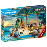 Playmobil PLAYMOBIL® 70962 Piratenschatzinsel mit Skelett