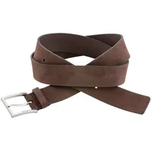Hugo Gürtel Veloursleder braun 90