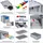 Proregal Eurobox NextGen Portable 33,5 x 40 x 60 cm 4-tlg. grau