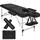 Tectake tectake® 2 Zonen Massageliege-Set, Breite 61 cm, Polsterung 4 cm, mit Aluminiumgestell, 210 x 95 x 89 cm