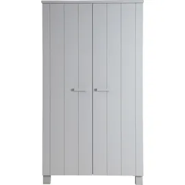 Woood Dennis Garderobenschrank 111 x 55 x 202 cm grau