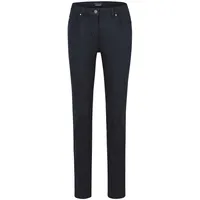 GOLDNER Kurzgröße: Lange Freizeithose BELLA mit Formbund in schwarz | Gr.: 23