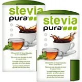 2x300 Stevia Tabs ohne Bitterstoffe | Stevia Süßstofftabletten im Spender