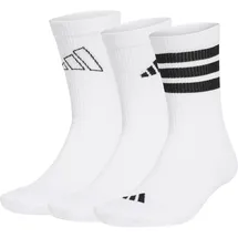 adidas Funktionssocken 3er Pack Schwarz/Weiß 43-45