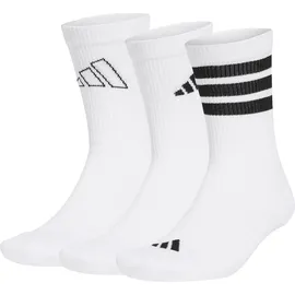 adidas Funktionssocken 3er Pack Schwarz/Weiß 43-45