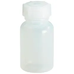 HÜnersdorff Weithalsflasche Gesamt-H.154mm Gesamt-D.77mm PE (LDPE) naturfarben Inh.500ml