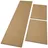 Floordirekt Bettumrandung Rapido Beige 1 Läufer 67 X 250 Cm + 2 Brücken 67 X 140 Cm