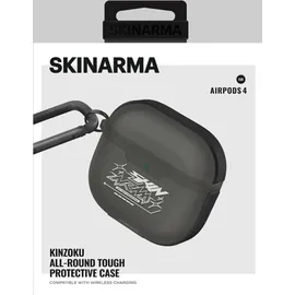 OEM Skinarma Kinzoku Smoke Airpods 4 Hülle),