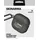 OEM Skinarma Kinzoku Smoke Airpods 4 Hülle),