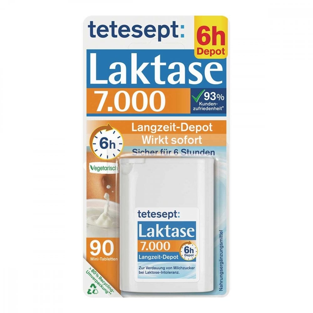 Tetesept Langzeit Laktase 7.000 Tabletten