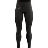 compressport Herren Winter Running Legging schwarz