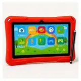 Goldstern-Tech KiddoTab Tablet (7-Zoll Tablet", 16 GB, Andoird, mit Quad-Core-Prozessor, WLAN & ideal für Kinder) rot