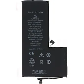 AccuCell Akku passend für Apple iPhone 11 Pro Max, Li-Polymer, 3,79V, 4500mAh, 17,0Wh, high capacity, built-in, ohne Werkzeug