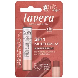 Lavera Multi Balm Blister - Sunset Red 01