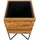 Mendler HWC-L25 2er-Set 40 x 40 x 20 cm Braun