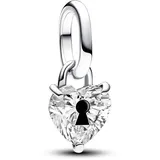 Pandora Schlüsselloch Herz Silber 793086C01
