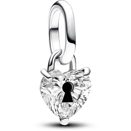 Pandora Schlüsselloch Herz Silber 793086C01