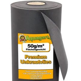 Aquagart Gartenvlies Unkrautvlies 72m2 1,6m breit