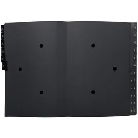 Exacompta Pultordner DIN A4 A-Z schwarz